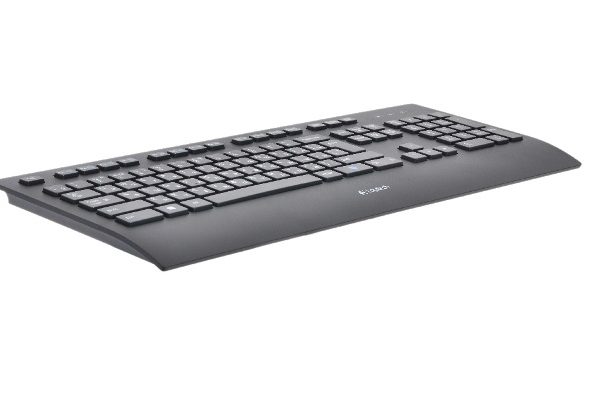 Logitech corded keyboard k280e black usb обзор